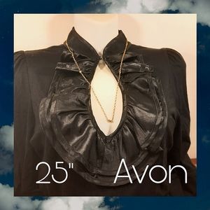 Vintage Avon chain necklace 25"